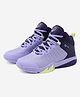 DECATHLON Tarmak Colour Blocked Lace Up Cushioned Basketball Shoes - Multi Colour