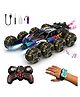 NHR Climbling remote control with LED Lights & 2.4GHz 4WD Remote Control Durable Free Rolling Sports Vehicle for Indoor & Outdoor Play, Birthday Gift for Boys & Girls