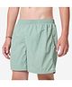 DECATHLON Solid Chlorine Resistant Swimming Trunks - Green