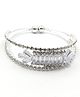 Aabacus Stones Embellished Bracelet - Silver