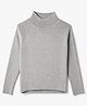 Vitamins Knit Pullover with Full Sleeves in Grey for 3-4 Years