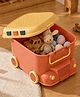 Little Surprise Box Cartoon Toy Bus-Shaped Storage Box For Kids-Orange