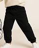 Tales & Stories Denim Solid Joggers - Black