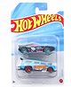Hot Wheels Die Cast Free Wheel Vehicle Toys JLG20-JA10 Pack of 2 - Black & Blue