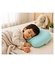TINSY DreamRest Kids Memory Foam Pillow (Ocean Mint, 3+ Years), Ultra Soft & Breathable, Comfortable Support Pillow (50*30*10 cm)