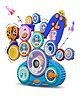 NEGOCIO Creative Learning Building Blocks, 18 Pieces, Educational Building Toy Set, Electric & Manual Dual Mode for kids- PACK OF 1- COLOR MAY VARY