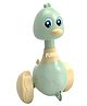 NEGOCIO Push & Go Walking Duck with Rotating Head, Cartoon Animal Friction Toy for Kids- PACK OF 1- COLOR MAY VARY