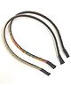 SKD Set Of 2 Lace Embellished Hair Bands - Mutli Colour