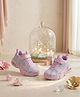 Binos Star Applique Detailed Velcro Closure Shoes - Purple