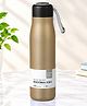 Asera Vacuum Insulated Stainless Steel Sport Water Bottle, Black, Leak-Proof Lid, BPA-Free, 8 Hours Hot 20 Hours Cold, with Carry Strap (Golden)