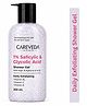 CareVeda 1% Salicylic & Glycolic Acid Shower Gel with Kojic Acid & Niacinamide | Body Acne, Dark Spots & Skin Brightening | 200ml