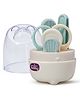 Absorbia Baby 4-in-1 Nail Grooming Kit for New Born & Babies | O Plus Month (Sky Blue)