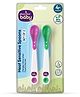 Absorbia Baby Heat Sensitive Baby Spoons (Pack of 2) | 4 plus Months (Pink & Green)