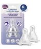 Absorbia Baby ColicEase Feeding Bottle Nipple, 2 Pcs, 6M plus, Fast Flow