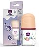 Absorbia Baby ColicEase Slim Neck PP Feeding Bottle, 60 ml, Slow Flow, 0M