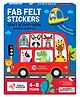 Chalk & Chuckles Fab Felt Sticker Craft Activity Book for Kids