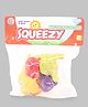 Ratnas 3 Pc Bath Buddies Fish Squeezy Bath Toys - Yellow
