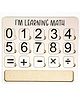 iLearnNGrow I Am Learning Math Wooden Number and Operator Board Game