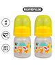 Small Wonder Admire Polypropylene Feeding Bottle Pack of 2 Yellow - 60 ml each