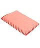 Wobbly Walk Newborn Baby Toddler Reversible Striped Blanket Medium - Orange