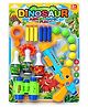 SANJARY Kids Dinosaur Blaster Toy Set with Soft Balls, Fun Shooting Game, Pretend Play Adventure and Target Practice Color design may vary