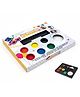 Muren Face Paints with Craft Activity Set | 100% Safety Certified | Easy On, Easy Off | Includes 4 Face Paint Colours, 1 sponge & Activity -Multicolor(Design and Color May Vary)