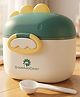 StarAndDaisy Baby Milk Powder Container 400 ML Baby Formula Storage Container with Measuring Scoop Airtight Milk Powder Dispenser Portable Food Storage Box with Handle for Travel and Home Green