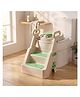 StarAndDaisy Potty Training Seat for Kids Soft Silicone Cushioned Toilet Seat for Toddlers Anti Slip Toilet Trainer with Front Splash Guard Easy Hang Hook and PP Material