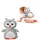 Muren Baby soft Cushion Head protector for Toddlers, head pad Anti-fall Pillow with Adjustable Shoulder Strap suitable for young children's Owl head protection-Multicolor(Color and design may Vary)