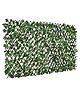 Muren Kids Room Dcor Natural Looking Artificial Green Expandable Willow Screening-Green
