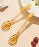 TINSY Premium Baby Spoon, Fork and Straw Set | Tritan Material | Toddler Feeding Utensils with Easy Grip Handles | Reusable Cutlery for Babies and Young Children | Yellow