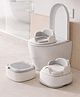 TINSY Premium Baby Potty Training Solutions | Soft PU cushion Seat Comfort | Toddler Toilet Trainer, Potty Seat & Potty Chair | Comfortable, Safe & Easy-to-Clean Design for Kids (3 in 1 Potty Trainer)