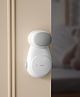 Tinsy Automatic Door Stopper for Kids Safety | Hands-Free Door Holder | No-Drill Wall & Floor Protector | Auto Rotate | White