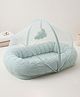 TIDY SLEEP Baby Nest with Mosquito Net, Soft Mattress & Hanging Toy, 0-6 Months - Badal
