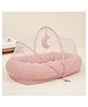 TIDY SLEEP Baby Nest with Mosquito Net, Soft Mattress & Hanging Toy, 0-6 Months - Chand