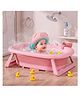 Bembika Bath Tub & Shower Cap Pack of 2 - Pink