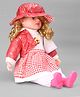 Kiddybuddy 31 cm poem Baby Doll Clothing Print May Very - Red