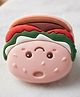 Babyden Silicone Cartoon Teeth Grinding Toy - Pink