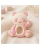 Babyden Premium Quality Silicone Cute Panda Shape Teether - Pink