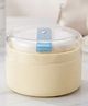 Babyden Powder Puff For Baby With Powder Storeage - cream