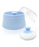 Babyden Powder Puff For Baby With Powder Storeage - blue