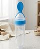 Babyden Silicone Squeeze Spoon Feeder 120ml - Blue