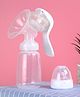 Babyden Breast Pump Manual BPA-Free Shield, Easy Grip Handle, Handheld Suction Pump with nipple teat