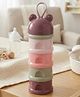 Babyden 4 Layer Multi-purpose Milk Powder & Food Storeage Container - purple