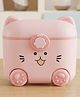 Babyden Milk Powder Dispenser Portable Travel Feeding Storage Container for Baby 400ml (Pink)