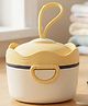 Babyden Milk Powder Dispenser Portable Travel Feeding Storage Container for Baby 400ml (Peach)