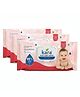 Kara Baby Wipes | Soft Daily Wipes with 99% Pure Water, Aloe Vera, Chamomile & Vitamin E |Pack of 3 | 216 Pulls