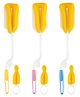NEGOCIO Sponge Brush 360 Degree Rotation Baby Cleaning the Cup Brush for Baby Bottles Cleaning Tools - PACK OF 1 - COLOR MAY VARY