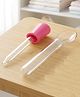 NEGOCIO Baby Medicine Feeder 2pc Set with Graduated Dropper and Spoon | Very Easy to Feed Medicine |for New Borns - PACK OF 1 - COLOR MAY VARY