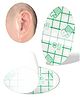 NEGOCIO Baby Waterproof Ear Stickers, Newborn for Swimming, Showering - PACK OF 1 - COLOR MAY VARY
